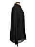 Vince. Solid Black Long Sleeve Button-Down Shirt Size L - photo 4