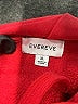 Evereve Color Block Solid Stripes Red Sweatshirt Size XL - photo 7