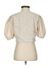 Polly Gold Short Sleeve Blouse Size 2 - photo 2
