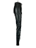 Unbranded Metallic Black Track Pants Size S - photo 4