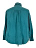 Lane Bryant Teal Long Sleeve Button-Down Shirt Size 24 - photo 2