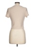 Blue Rain Tan Short Sleeve Top Size L - photo 2