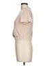 Blue Rain Tan Short Sleeve Top Size L - photo 5