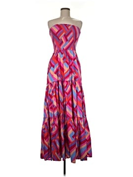 floral maxi dress Sunday Dawn Strapless Maxi Dress Floral Pink