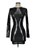 Divided by H&M Metallic Silver Cocktail Dress Size XS - photo 1