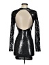 Divided by H&M Metallic Silver Cocktail Dress Size XS - photo 2
