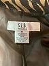 S.L.B. Animal Print Gold Blazer Size 1X - photo 3