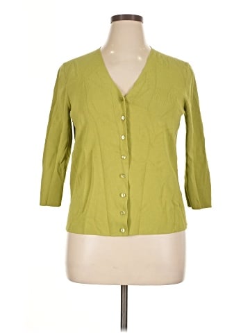 Cable & Gauge 3/4 Sleeve Button-Down Shirt (view 1)