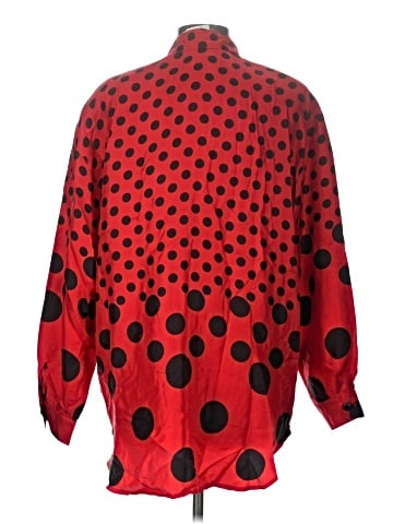 Mondi Long Sleeve Silk Top (view 2)