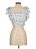 Mable Blue Sleeveless Blouse Size M - photo 2