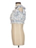 Mable Blue Sleeveless Blouse Size M - photo 5