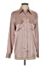 Equipment 100% Polyester Tan Long Sleeve Blouse Size S - photo 1