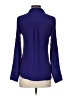 Express 100% Polyester Purple 3/4 Sleeve Blouse Size XS - photo 2