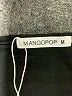 MANGOPOP Collection Black Long Sleeve Top Size M - photo 7