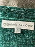 Absolutely Famous 100% Polyester Green Cardigan Size L - photo 7