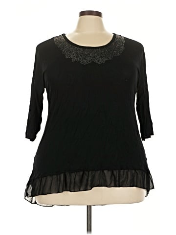 Design History 3/4 Sleeve Top (view 1)
