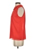 Ann Taylor 100% Polyester Red Sleeveless Blouse Size S - photo 5