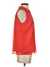 Ann Taylor 100% Polyester Red Sleeveless Blouse Size S - photo 4