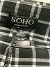 SOHO Apparel Ltd Plaid Black Casual Pants Size XL - photo 7