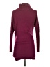 Seraphine Burgundy Turtleneck Sweater Size 2 - photo 2