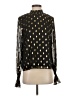 Pomander Place Black Long Sleeve Blouse Size XS - photo 1