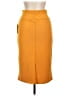 Assorted Brands Solid Orange Casual Skirt Size L - photo 2