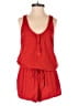 Splendid 100% Rayon Solid Red Romper Size XS - photo 1