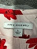 Free Assembly 100% Cotton Red Long Sleeve Blouse Size L - photo 7