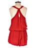 Splendid 100% Rayon Solid Red Romper Size XS - photo 2