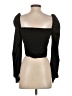 Superdown Black Long Sleeve Top Size S - photo 2