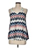 Rewind 100% Polyester Blue Sleeveless Blouse Size M - photo 1