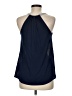 Rewind 100% Polyester Blue Sleeveless Blouse Size M - photo 2