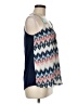 Rewind 100% Polyester Blue Sleeveless Blouse Size M - photo 4