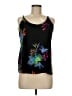 Apt. 9 100% Polyester Black Sleeveless Blouse Size M - photo 1