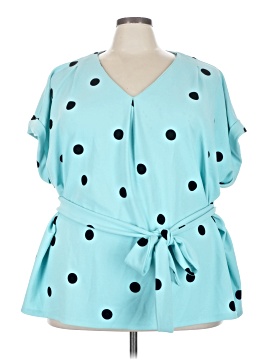 Worthington Short Sleeve Blouse