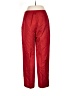 Ann Taylor 100% Silk Red Silk Pants Size 8 - photo 2