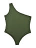 Shein Curve 100% Polyester Green Bodysuit Size 20 Plus (4) - photo 2