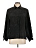 Mariani 100% Polyester Black Long Sleeve Blouse Size 12 - photo 1