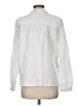 Pure Amici 100% Cotton White Long Sleeve Blouse Size M - photo 2