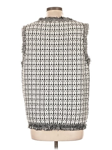 Flat White Sweater Vest (view 2)
