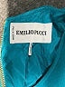 Emilio Pucci Teal Blue Sleeveless Top Size 6 - photo 4