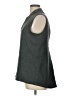 Unbranded 100% Polyester Gray Sleeveless Blouse Size L - photo 5