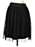 Maurices 100% Polyester Solid Black Casual Skirt Size S - photo 1
