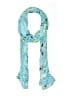 Old Navy 100% Rayon Teal Blue Scarf One size - photo 1