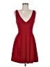 Unbranded Solid Red Cocktail Dress Size M - photo 1