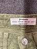 Stradivarius 100% Baumwolle Green Jeans Size 00 - photo 3