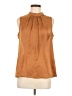 Elementz 100% Polyester Brown Sleeveless Blouse Size M - photo 1