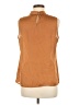 Elementz 100% Polyester Brown Sleeveless Blouse Size M - photo 2