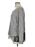 I.N. Studio Gray Long Sleeve Top Size L - photo 5