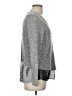 I.N. Studio Gray Long Sleeve Top Size L - photo 4